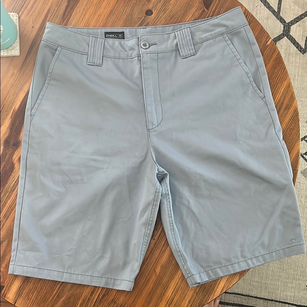 O'Neill Gray Flat Front Shorts Versatile Style